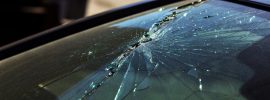 cracked windshield