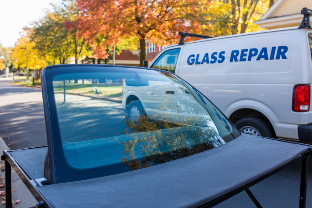brand-new windshield