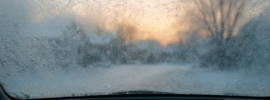 Colder Mornings in DFW on Your Windshield