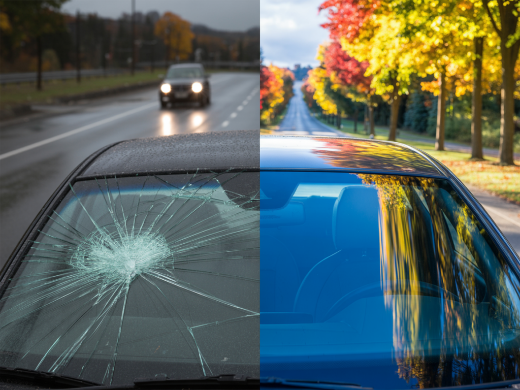 replacement can permanently fix windshield damage