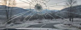 windshield cracks overnight