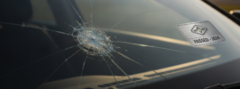 Professional illustration of Can a Chipped Windshield Pass a Safety Inspection?