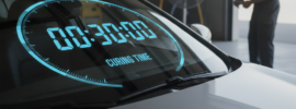 Professional illustration of How Long Does Windshield Adhesive Take to Cure Before You Can Drive?